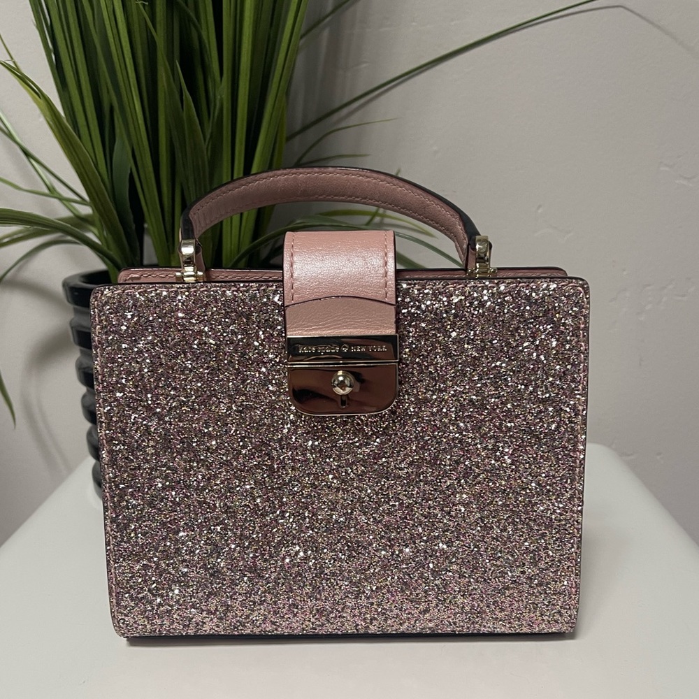 ♠️Kate Spade Mini Kirin Sunset Lane Pink Crossbody Bag